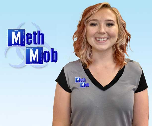 Meth Mob Decontamination Specialists employee Kimberly